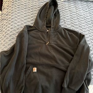 Carhartt Rain Defender Loose Fit Heavyweight 1/4 Zip Hoodie 4XL